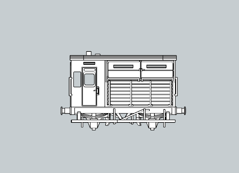 (image for) LSWR Horsebox (3 Pack) - Original